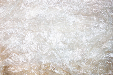 Polyethylene,plastic texture,background. Crumpled plastic bag,packaging,wrapping.