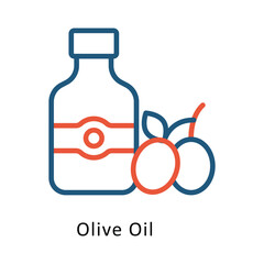 Olive Oil vector Two Colors IconEps 10 file
