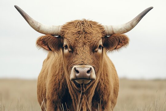 A beef cattle breed with a muscular build 
