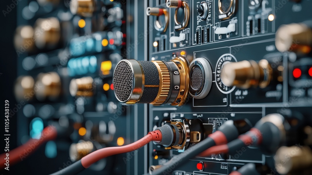 Aufkleber connecting professional audio xlr cables to microphones a comprehensive guide in a studio environmen