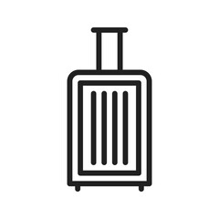 Luggage Icon vector image. Suitable for use on web apps, mobile apps, and print media