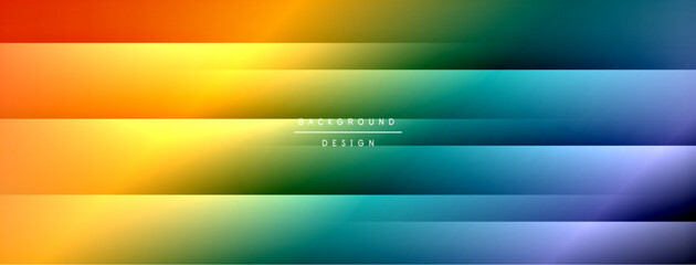 Colorful gradient with lines made of shadow and light. Creative background