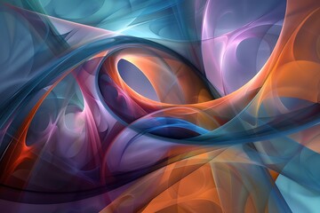 abstract fractal background