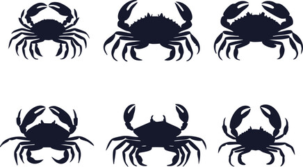 Elegant Crab Vector Artwork