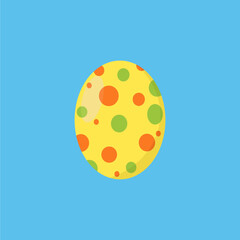 vector illustration of eggs easter