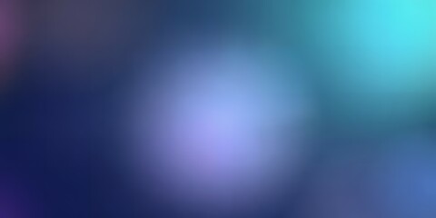 Abstract blurred background with cool color tones.