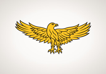 Eagle - symbol from the flag of Zambia