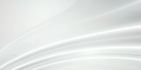 Elegant Draped Fabric in Soft White