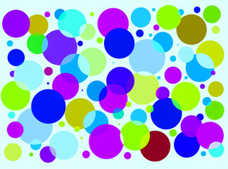 pattern with colorful confetti