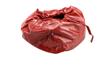 Lazy bag, bean bag, red