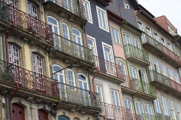 Ribeira, the old town of Porto, Portugal