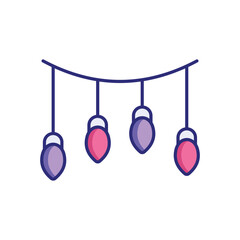 Light Bulbs vector icon