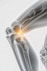 Osteoarthritis, painful knee joint