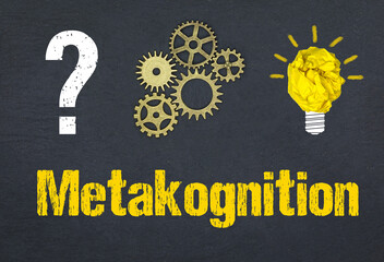 Obraz premium Metakognition 