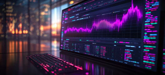 Obraz premium AI-Driven Real-Time Stock Market Analysis Platform for Optimizing Investment Portfolios