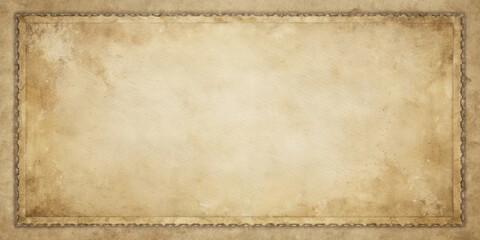 Aged Paper Texture with Decorative Border Ideal for Vintage Designs