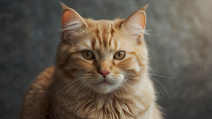 Obraz premium grey cat, white cat, cat in garden, blue eyes cat, kitten, pet animal, cat