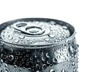 Refreshing Sparkling Water Can: Perfect for Hydration on the Go Isolated on Transparent Background