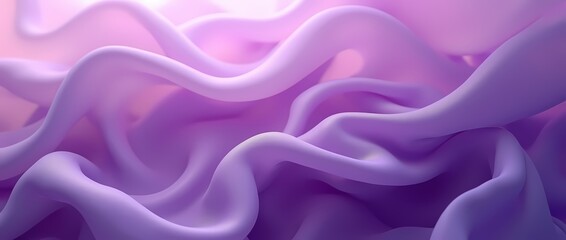 Obraz premium Abstract background made of translucent purple silk fabric