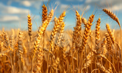 Fototapeta premium field of wheat