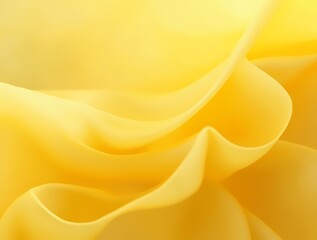 Obraz premium Abstract background made of translucent yellow silk fabric