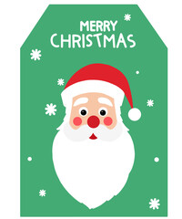 santa claus with a gift