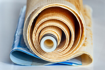 Used membrane for reverse osmosis water filtration system