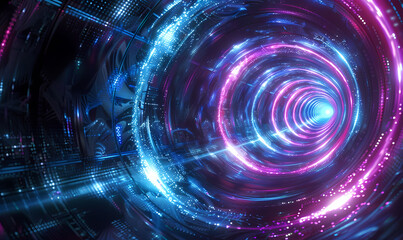 abstract background with circles