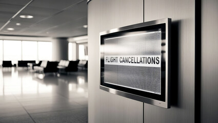 Fototapeta premium A digital sign displaying 
