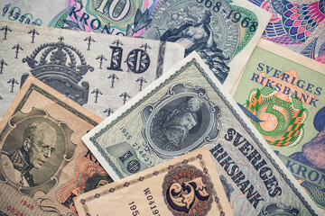 Background from paper money of the different countries.financial economy background for desktop wallpaper. Money Texture.The concept of wealth, profits, business, finance.