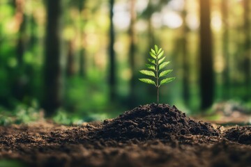 Reforestation efforts focused on lowering carbon emissions and impact