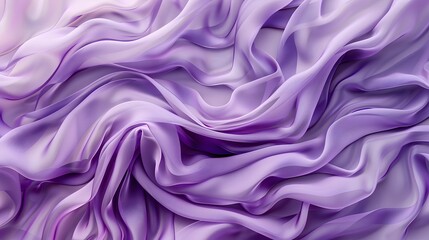 Obraz premium Draped Lavender Silk Fabric Soft Texture Background
