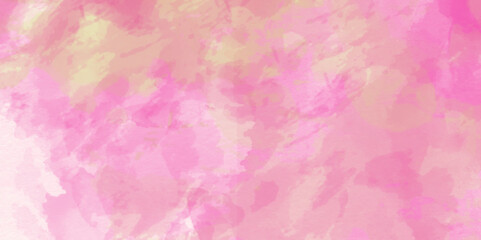 Subtle light pink watercolor gradient illustration. Luxury copy space art design. Pastel colour vintage style. and beauty sweet nature soft light minimalist natural.  Paint design element.