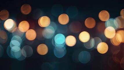 Obraz premium blur light bokeh of cafe restaurant