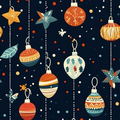 Christmas Ornament Pattern Design