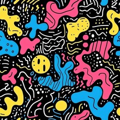Abstract Colorful Pattern Design