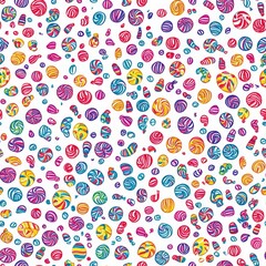 Colorful Candy Pattern Design
