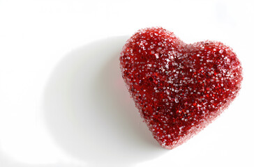 heart shaped strawberry