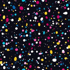 Colorful Abstract Dot Pattern Design