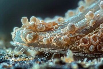 Skin condition with severe fungal infection, emphasizing the importance of early diagnosis