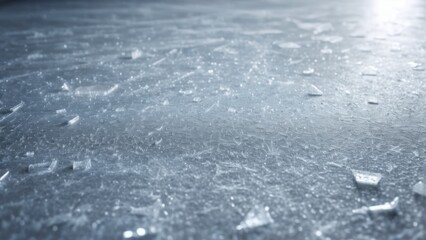 Obraz premium ice drawing, cozy winter