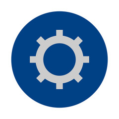 Illustration of Settings Icon for Technology and Tools