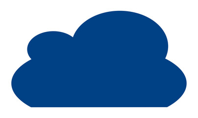 Illustration of Cloud Computing Icon for Digital Transformation