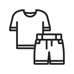 Clothes Icon vector image. Suitable for use on web apps, mobile apps, and print media.