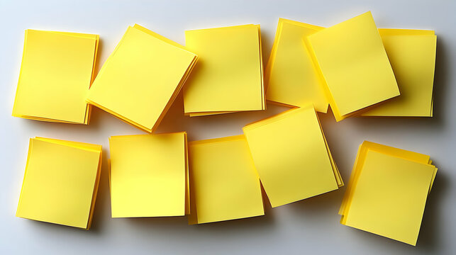 Organize Ideas: Sticky Notes for Brainstorming and Planning