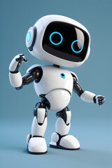 Suitable for tech, robotics, engineering concepts. Ideal for web design, social media, childrens books, science magazines, and technology presentations