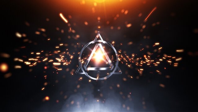 Sparks Explosion Logo Intro