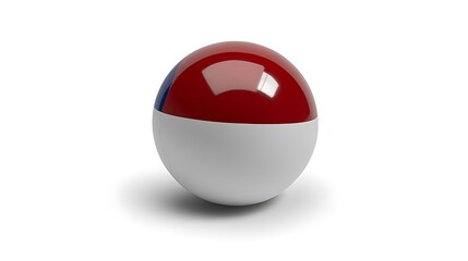 A clip art of a colorful beach ball bouncing on a white background