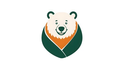Logo, a vector graphic of a bear mascot team