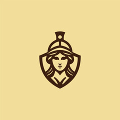 Athena shield logo